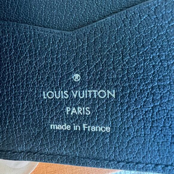 Louis Vuitton LV Empreinte Leather Alligator Ostrich Mens Pocket Organizer Black - Picture 4 of 8